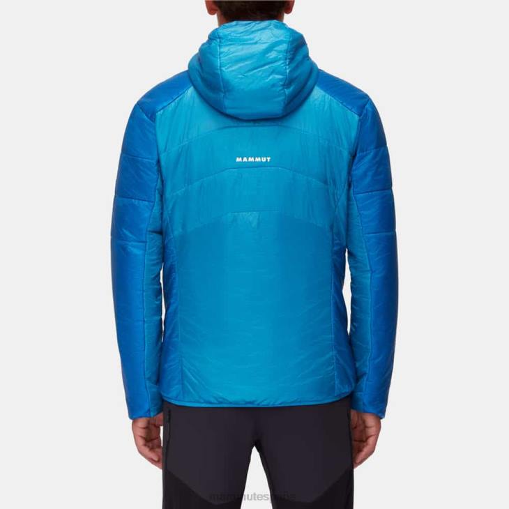 Mammut hombres ropa Eigerjoch Light con chaqueta con capucha FZHP8 tarn-azurit