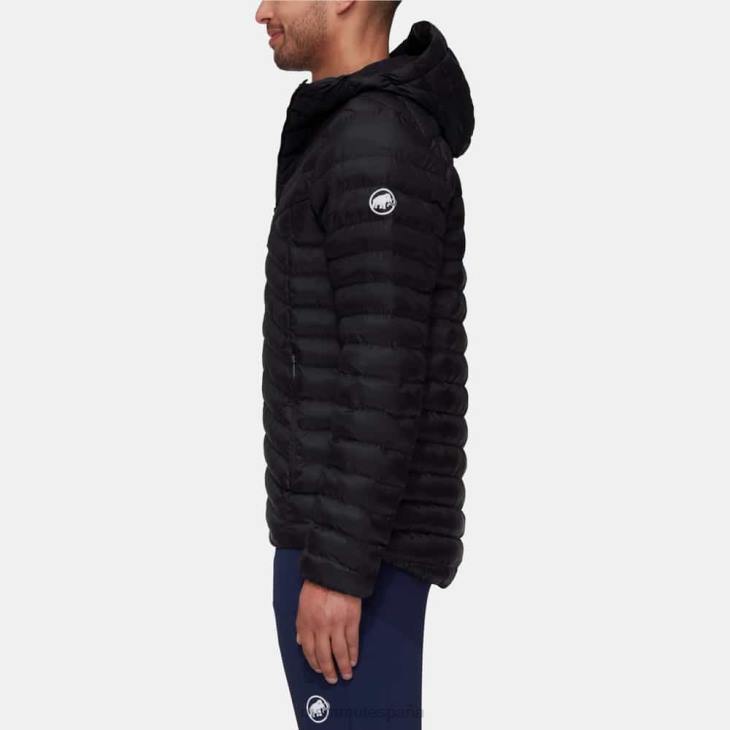 Mammut hombres ropa albula con chaqueta con capucha FZHP733 negro