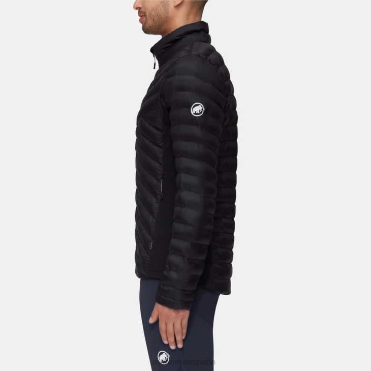 Mammut hombres ropa albula con chaqueta híbrida FZHP20 negro