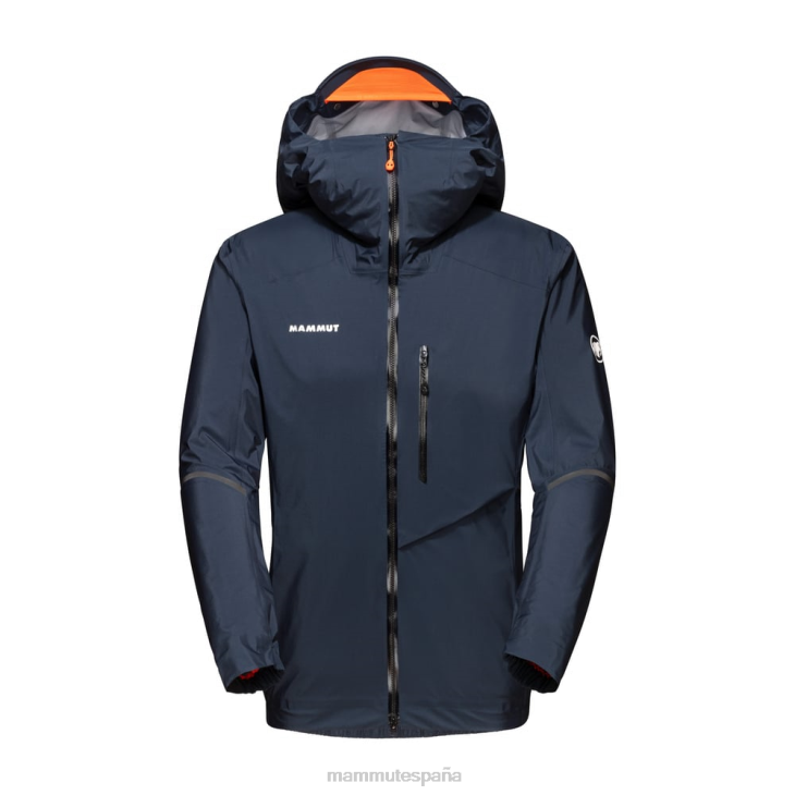 Mammut hombres ropa chaqueta con capucha Nordwand Light HS FZHP682 noche