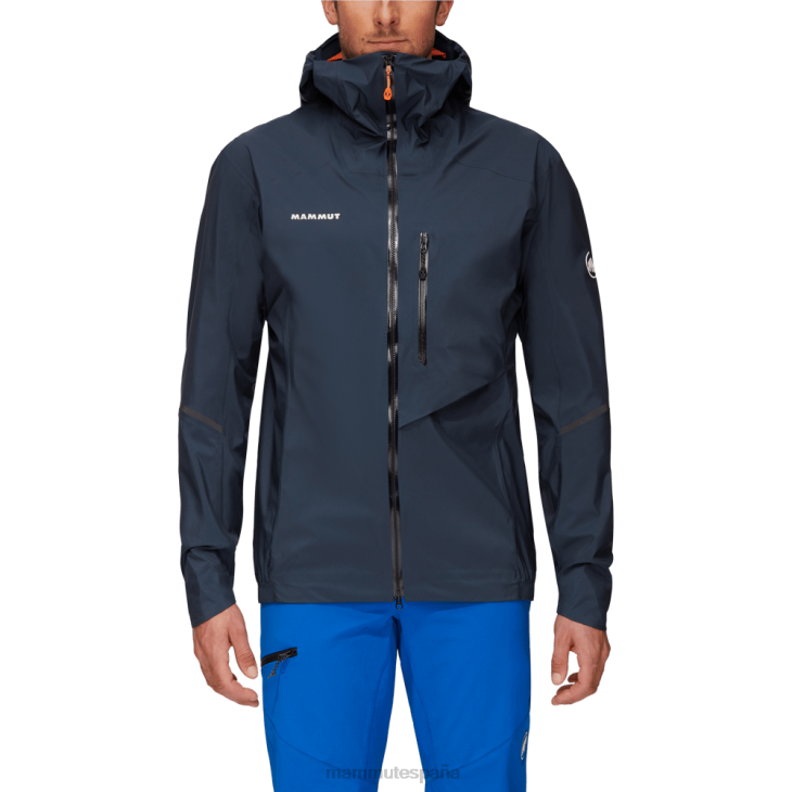 Mammut hombres ropa chaqueta con capucha Nordwand Light HS FZHP682 noche