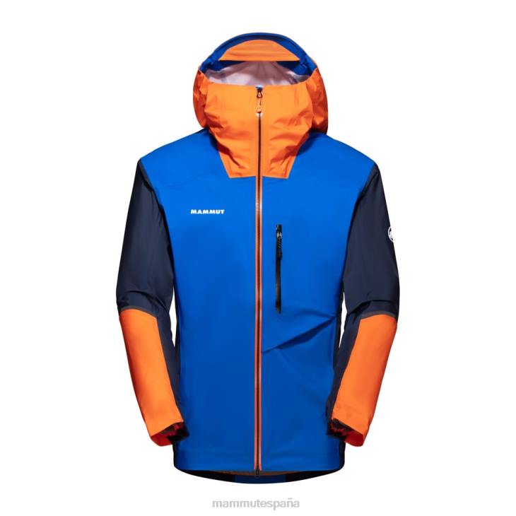 Mammut hombres ropa chaqueta con capucha Nordwand Light HS FZHP683 noche-azurita
