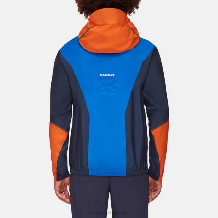Mammut hombres ropa chaqueta con capucha Nordwand Light HS FZHP683 noche-azurita