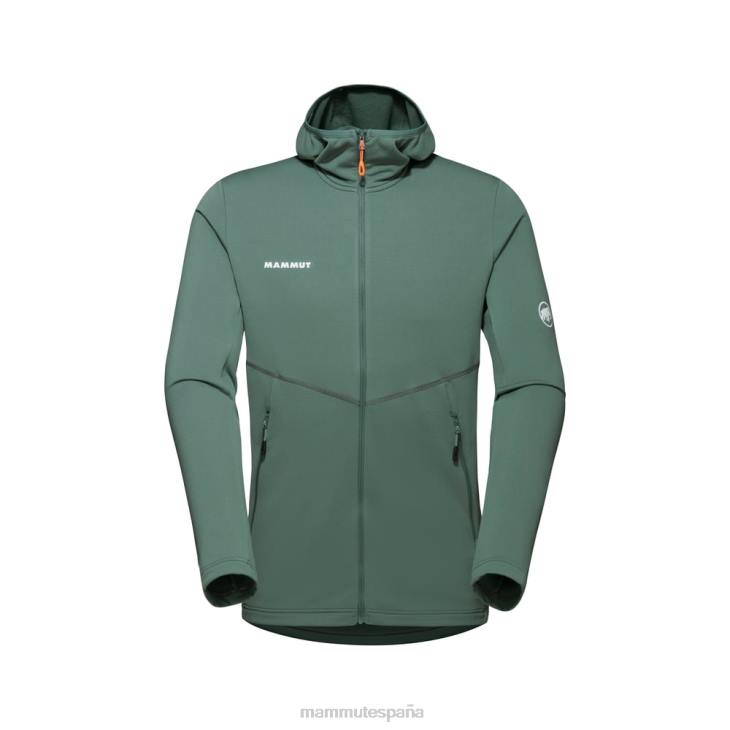 Mammut hombres ropa chaqueta con capucha aconcagua light ml FZHP993 jade oscuro