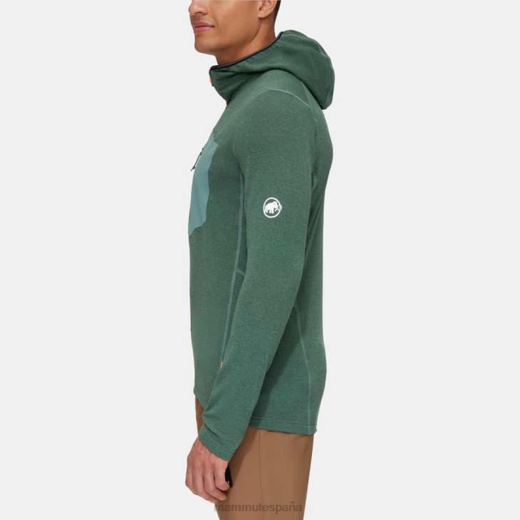 Mammut hombres ropa chaqueta con capucha aenergy light ml FZHP628 jade oscuro