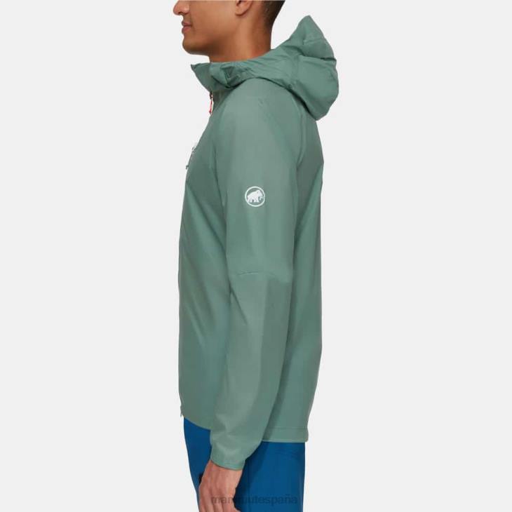 Mammut hombres ropa chaqueta con capucha aenergy wb FZHP634 jade oscuro