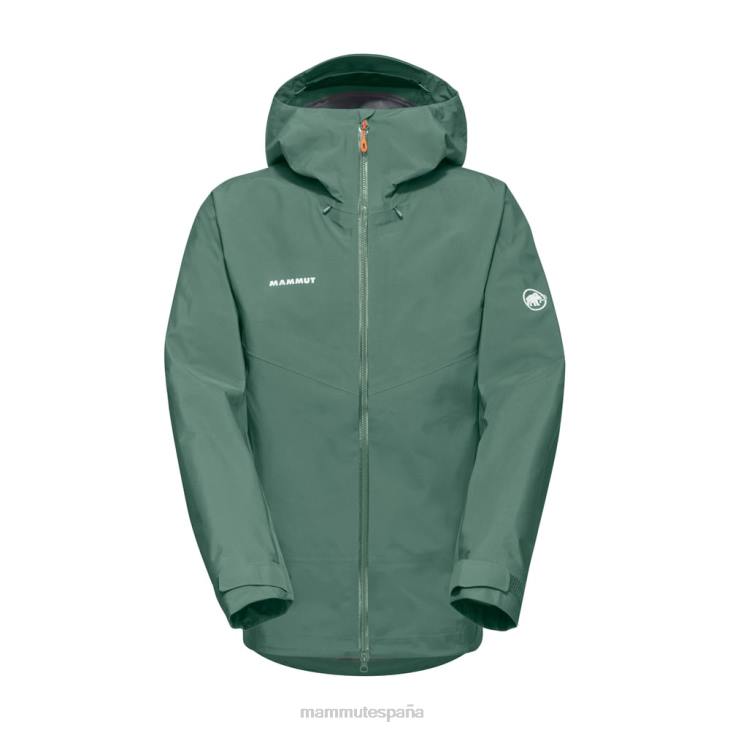 Mammut hombres ropa chaqueta con capucha crater iv hs FZHP13 jade oscuro
