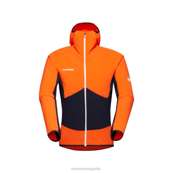Mammut hombres ropa chaqueta con capucha eiger speed ml hybrid FZHP92 arumita-noche