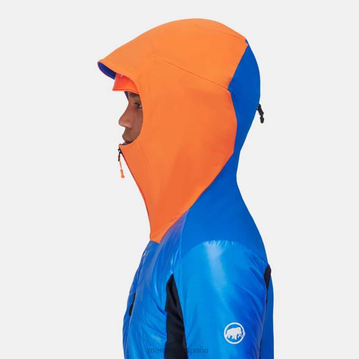 Mammut hombres ropa chaqueta con capucha eisfeld so hybrid FZHP28 noche-azurita