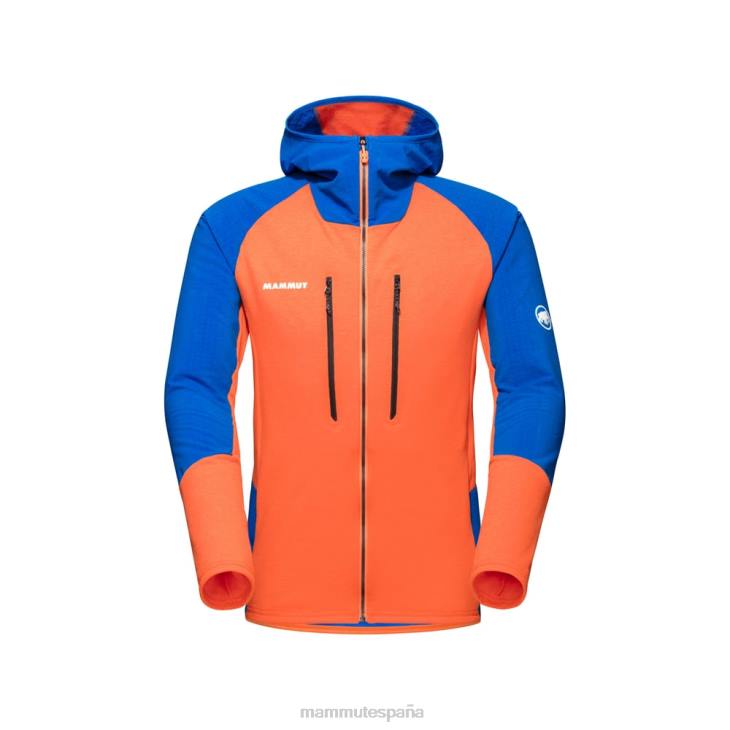 Mammut hombres ropa chaqueta con capucha eiswand advanced ml FZHP967 arumita-azurit