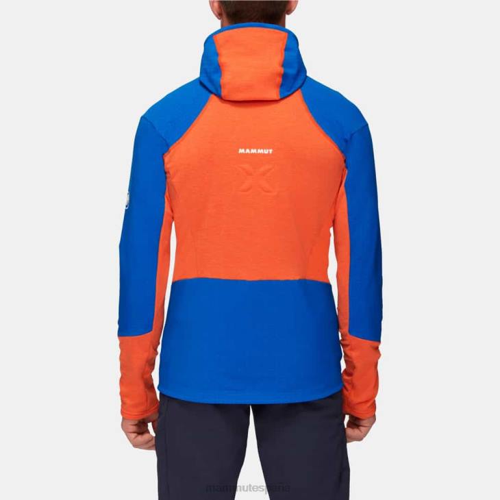 Mammut hombres ropa chaqueta con capucha eiswand advanced ml FZHP967 arumita-azurit