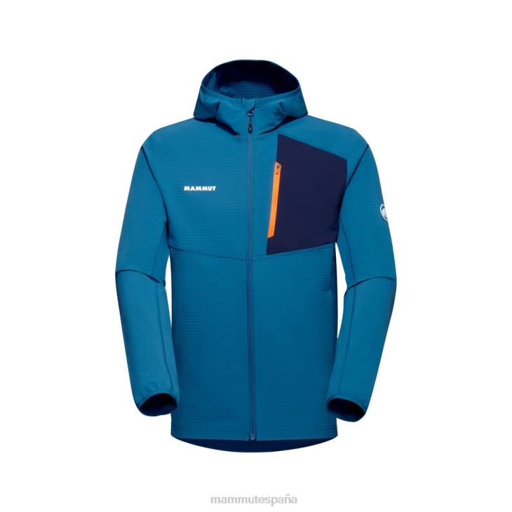 Mammut hombres ropa chaqueta con capucha madris light ml FZHP647 hielo profundo