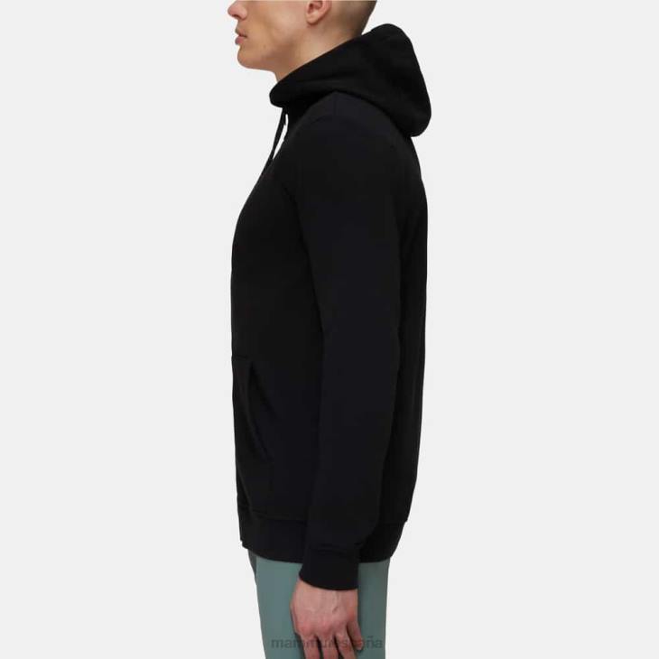 Mammut hombres ropa chaqueta con capucha ml FZHP129 negro