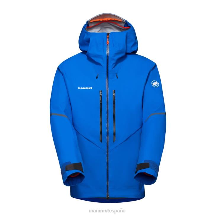 Mammut hombres ropa chaqueta con capucha nordwand advanced hs FZHP703 azurita