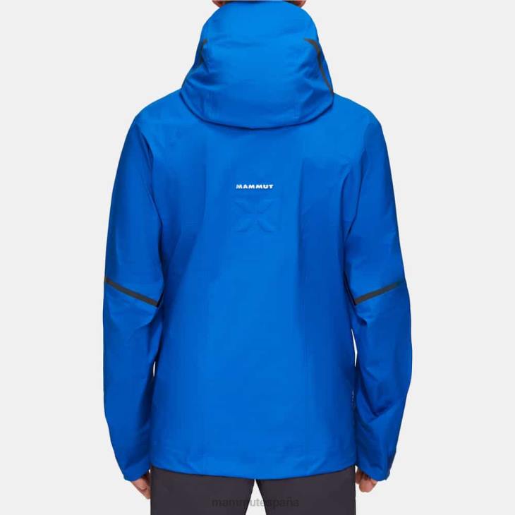 Mammut hombres ropa chaqueta con capucha nordwand advanced hs FZHP703 azurita
