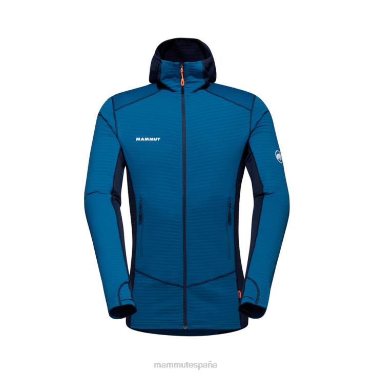 Mammut hombres ropa chaqueta con capucha taiss light ml FZHP638 hielo marino profundo