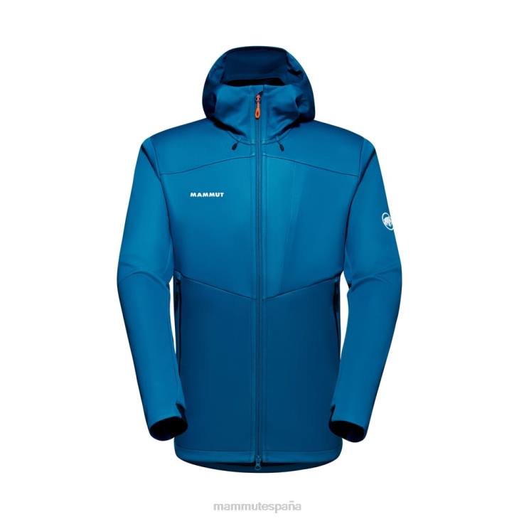 Mammut hombres ropa chaqueta con capucha ultimate vii FZHP741 hielo profundo