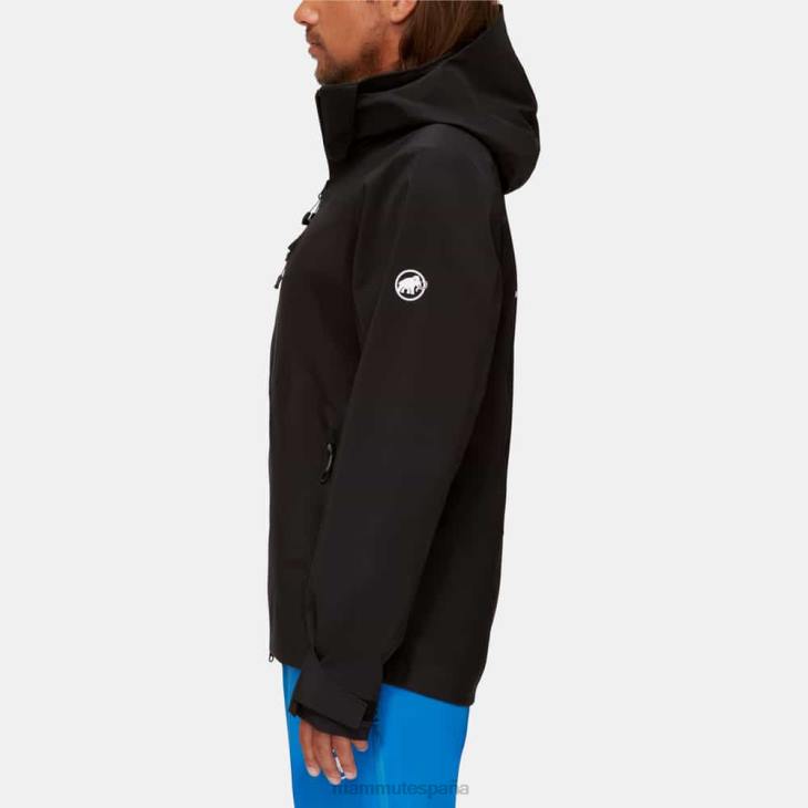 Mammut hombres ropa chaqueta stoney hs FZHP70 blanco negro