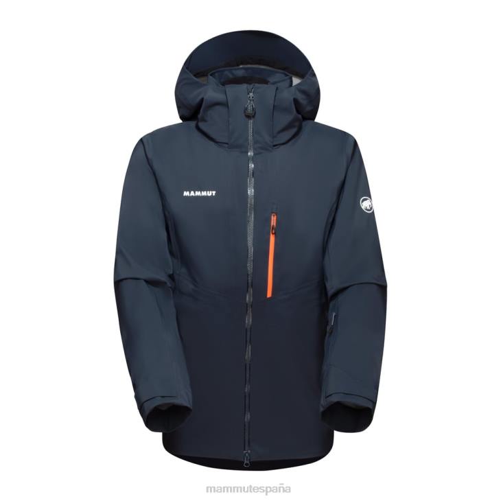 Mammut hombres ropa chaqueta stoney hs FZHP752 naranja marino vibrante
