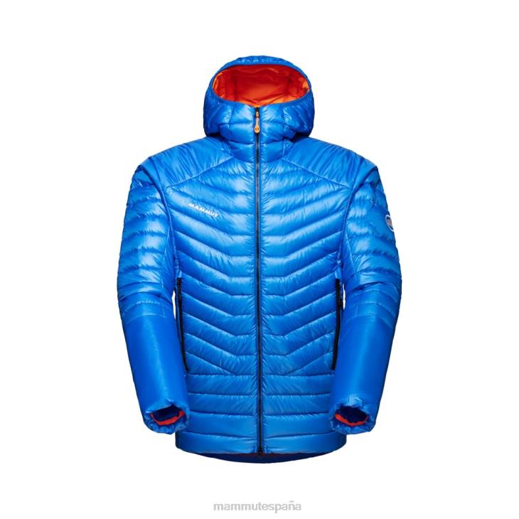 Mammut hombres ropa eigerjoch advanced con chaqueta con capucha FZHP765 azurita