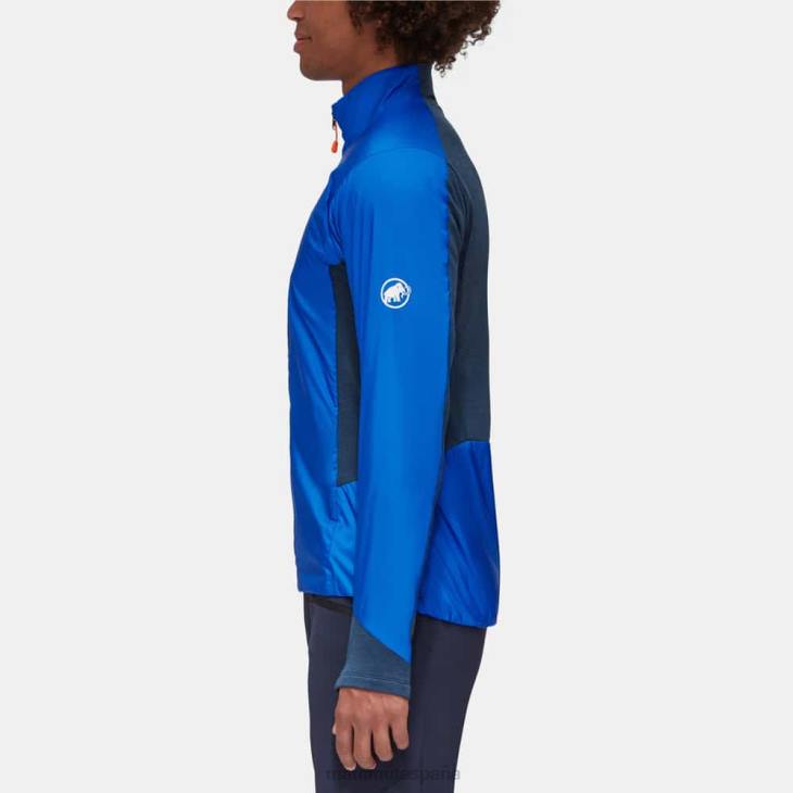 Mammut hombres ropa eigerjoch con chaqueta híbrida FZHP48 noche-azurita