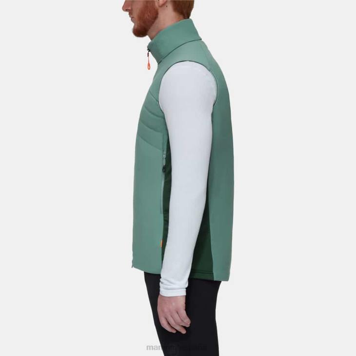 Mammut hombres ropa luz de escarcha en chaleco flexible FZHP702 maderas de jade oscuro