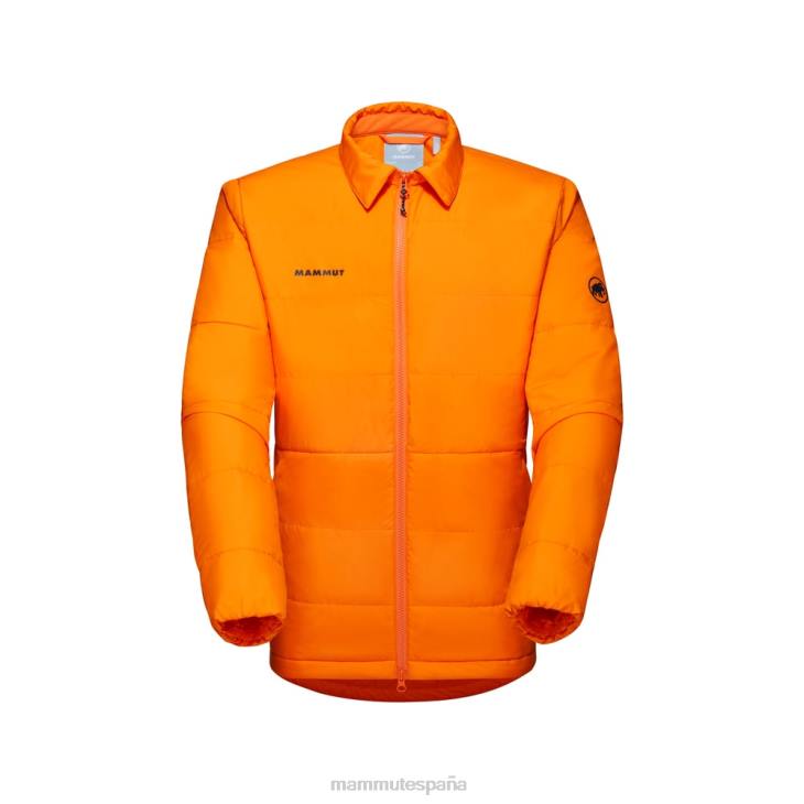 Mammut hombres ropa luz seon en chaqueta FZHP775 mandarina oscura