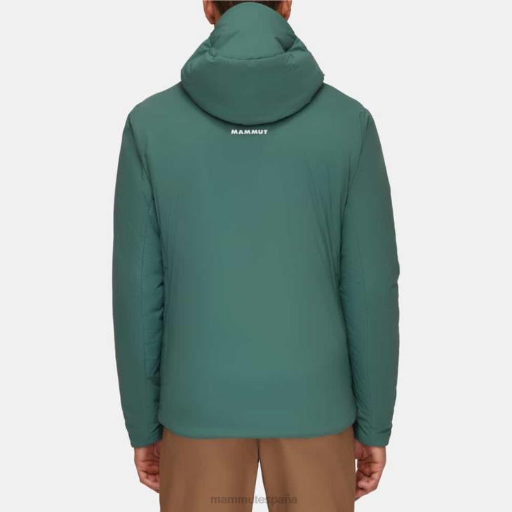 Mammut hombres ropa rime en chaqueta con capucha flexible FZHP73 jade oscuro