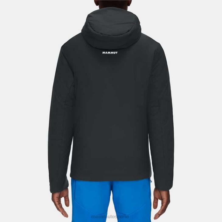 Mammut hombres ropa rime en chaqueta con capucha flexible FZHP754 fantasma negro