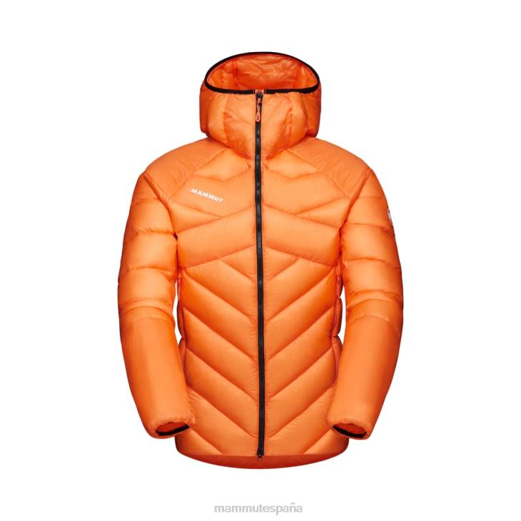 Mammut hombres ropa taiss en chaqueta con capucha FZHP669 mandarina oscura