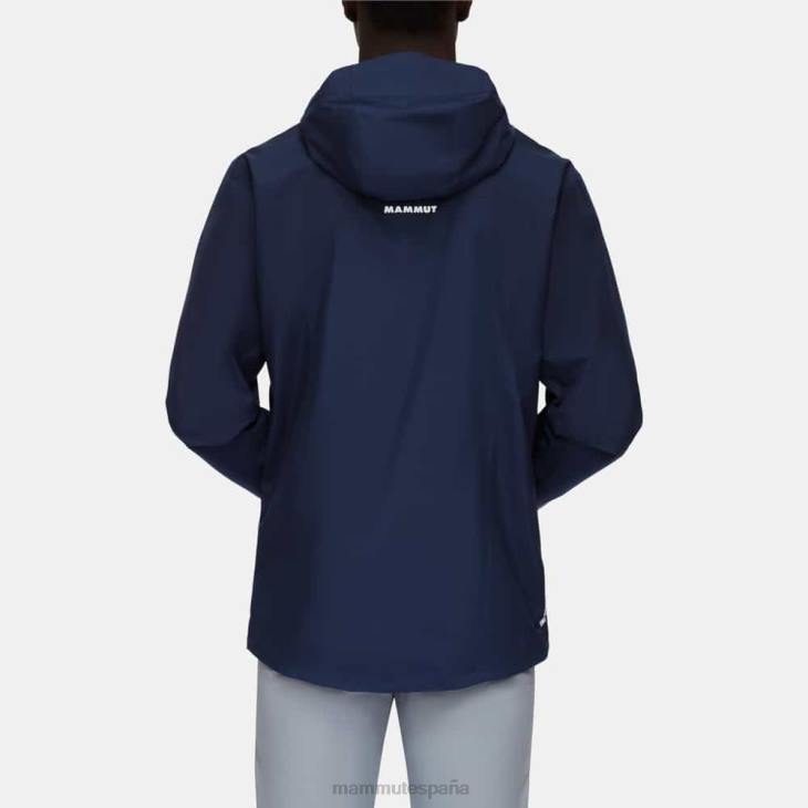 Mammut hombres ropa transmitir chaqueta con capucha tour hs FZHP749 marina