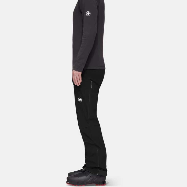Mammut hombres ropa guía taiss para pantalones FZHP191 negro