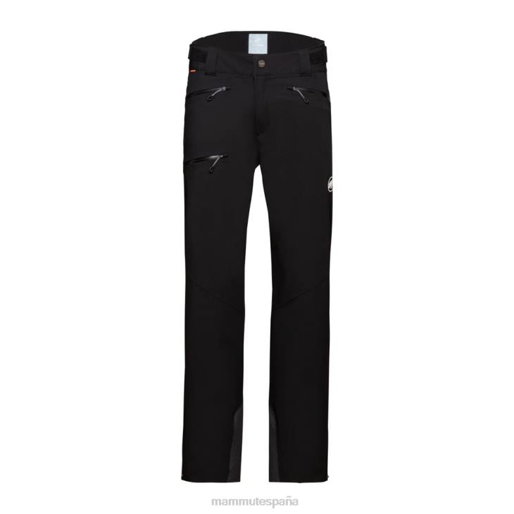 Mammut hombres ropa pantalon termico stoney hs FZHP1071 blanco negro