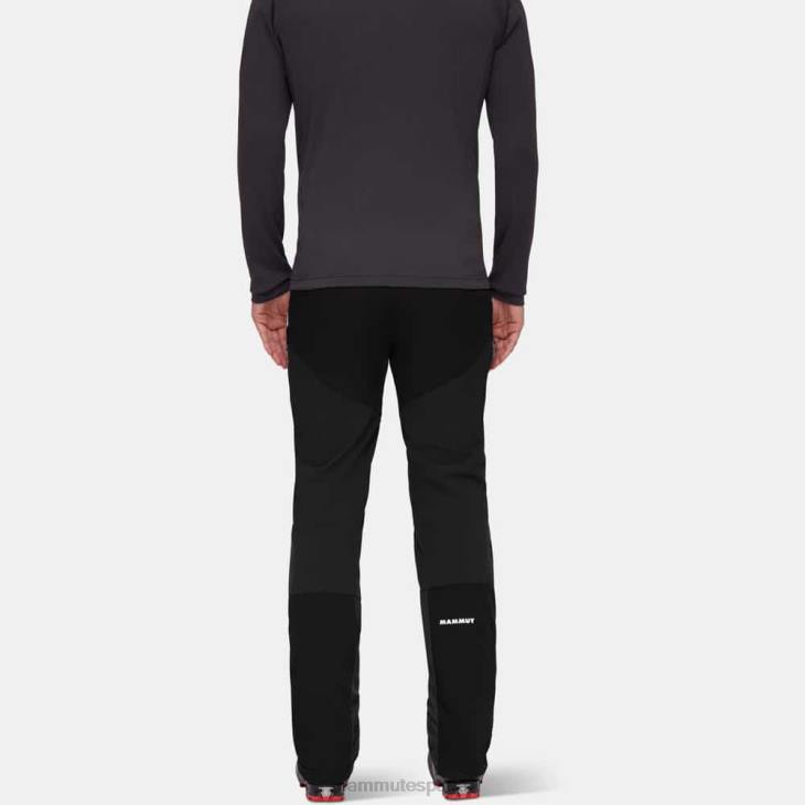 Mammut hombres ropa pantalones aenergy tan híbridos FZHP984 negro