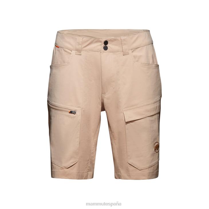 Mammut hombres ropa pantalones cortos híbridos zinal FZHP778 sabana-arena oscura