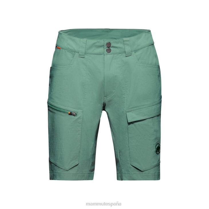 Mammut hombres ropa pantalones cortos híbridos zinal FZHP779 maderas de jade oscuro