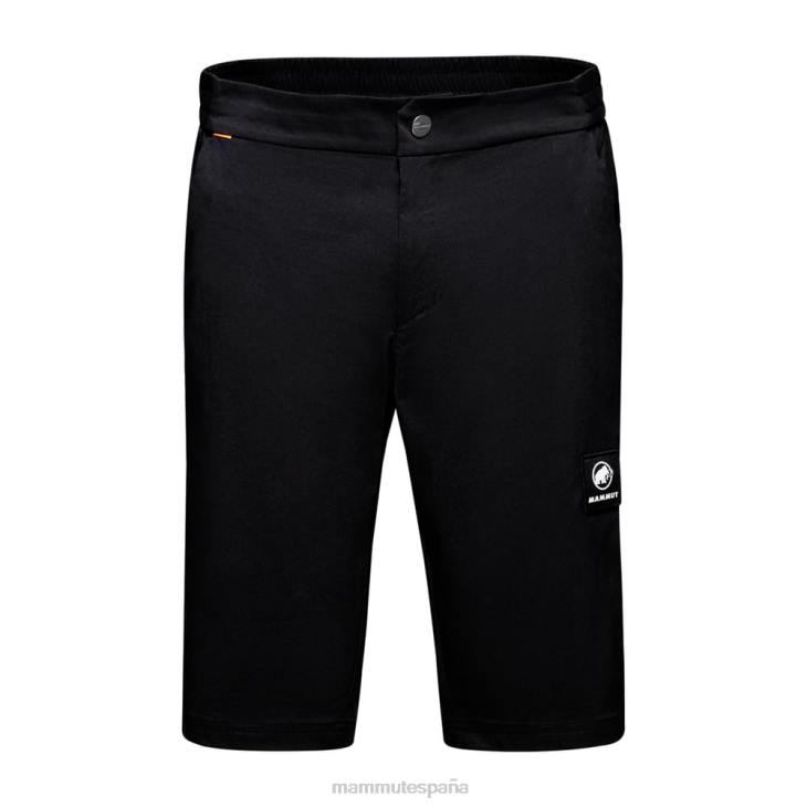 Mammut hombres ropa pantalones cortos ligeros massone FZHP101 negro