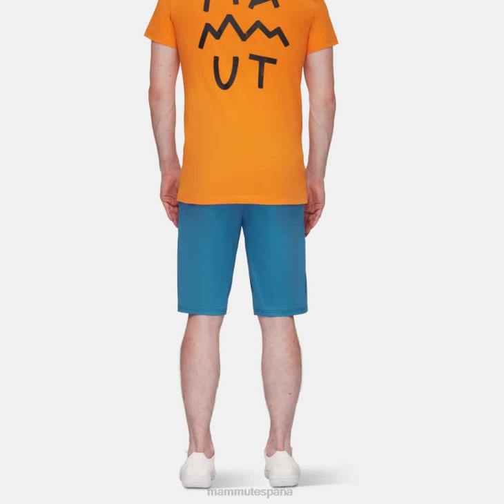 Mammut hombres ropa pantalones cortos ligeros massone FZHP790 hielo profundo