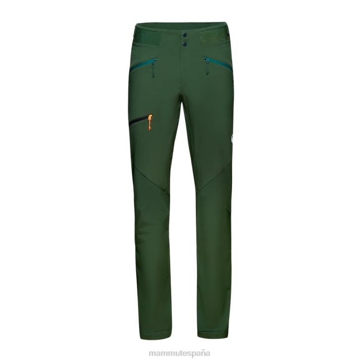 Mammut hombres ropa pantalones courmayeur FZHP1065 bosque