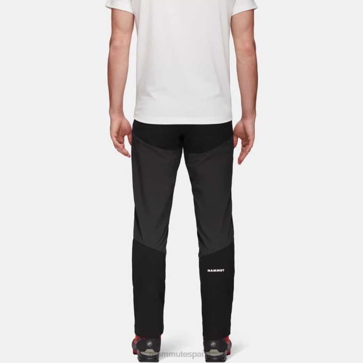Mammut hombres ropa pantalones courmayeur FZHP229 negro