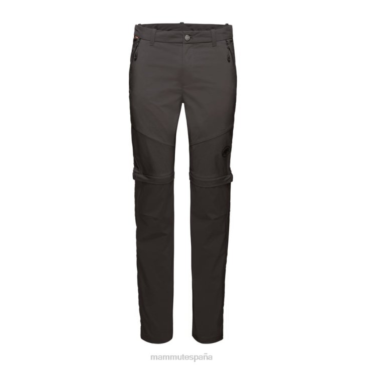 Mammut hombres ropa pantalones de senderismo con cremallera FZHP1124 fantasma