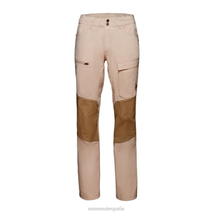 Mammut hombres ropa pantalones híbridos zinal FZHP181 sabana-arena oscura