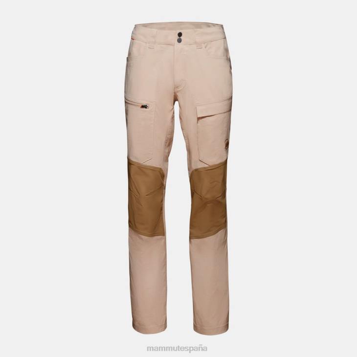 Mammut hombres ropa pantalones híbridos zinal FZHP181 sabana-arena oscura