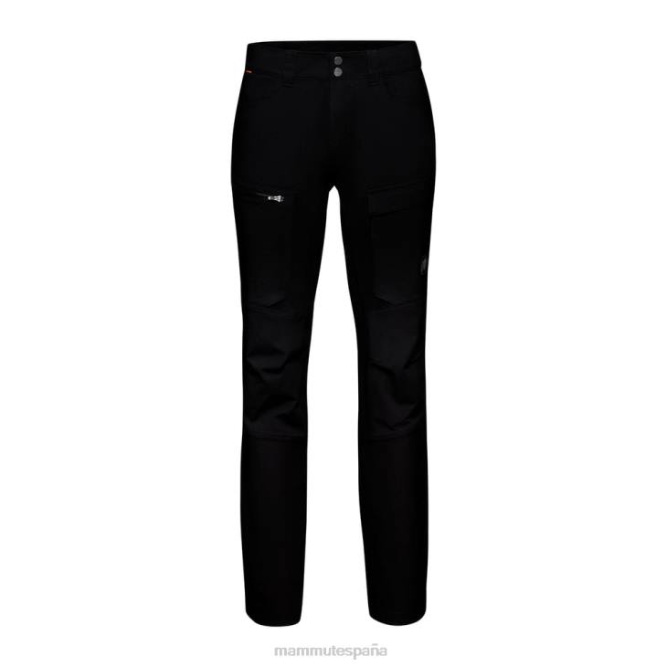 Mammut hombres ropa pantalones híbridos zinal FZHP970 negro