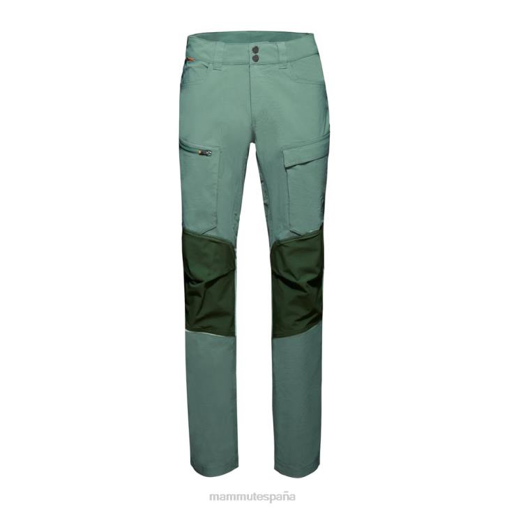 Mammut hombres ropa pantalones híbridos zinal FZHP971 maderas de jade oscuro