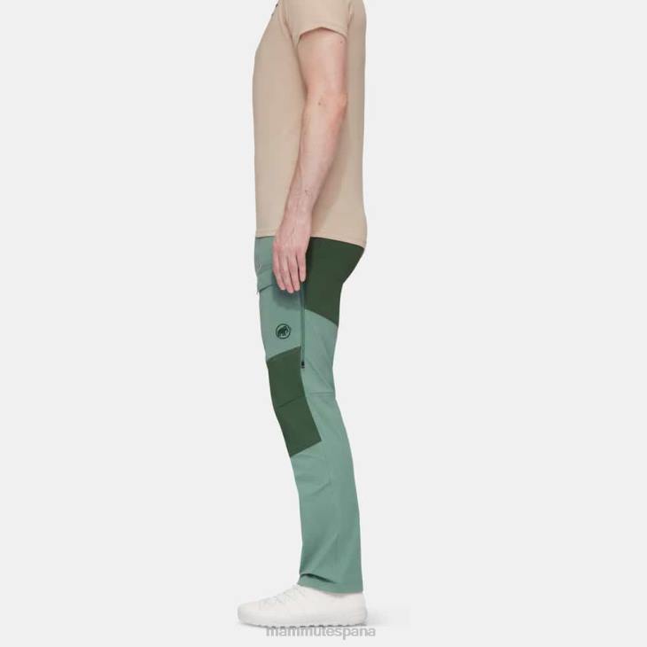 Mammut hombres ropa pantalones híbridos zinal FZHP971 maderas de jade oscuro