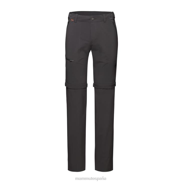 Mammut hombres ropa pantalones runbold con cremallera FZHP1120 fantasma