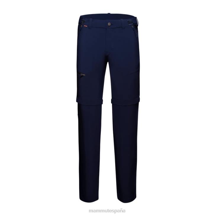 Mammut hombres ropa pantalones runbold con cremallera FZHP1121 marina