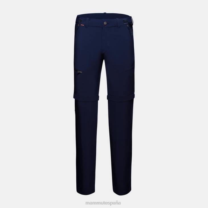 Mammut hombres ropa pantalones runbold con cremallera FZHP1121 marina