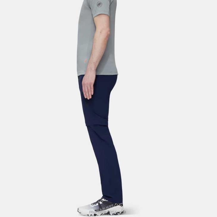 Mammut hombres ropa pantalones runbold con cremallera FZHP1121 marina
